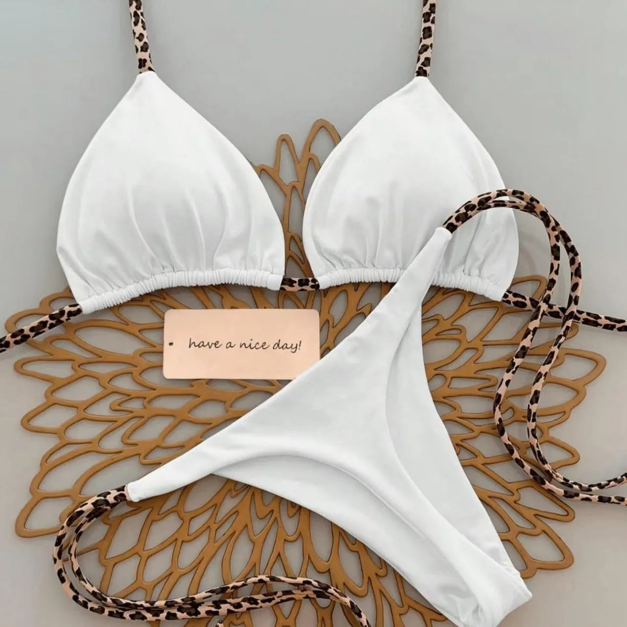 Bikini  Leopard Printed
