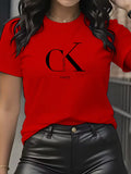 Remera manga corta de algodón CK
