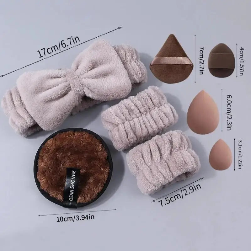 Kit profesional de cuidado facial de 20 piezas