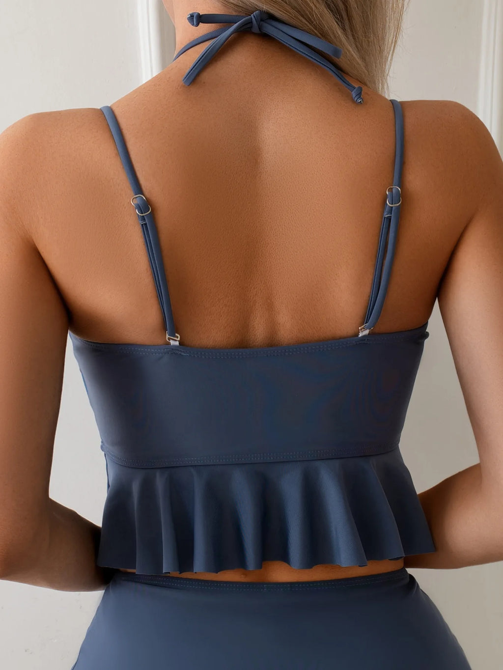 Conjunto de tankini convertible de 3 piezas