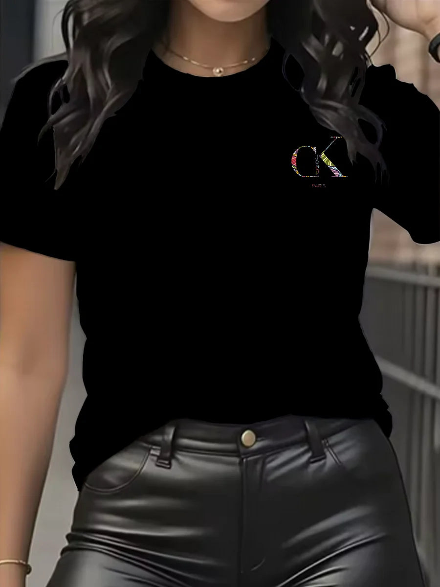 Remera manga corta de algodón CK