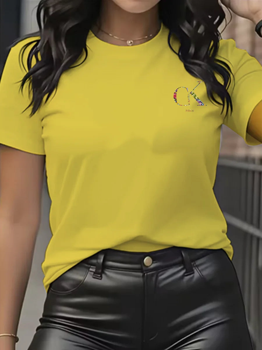 Remera manga corta de algodón CK