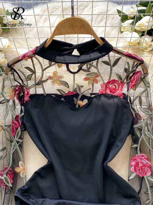 Body con bordado