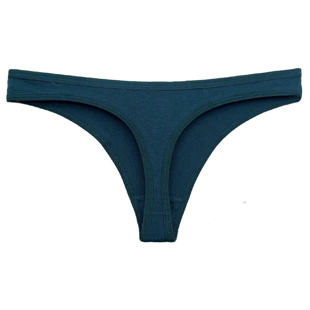 5 piezas/set de bragas de algodón tipo tanga