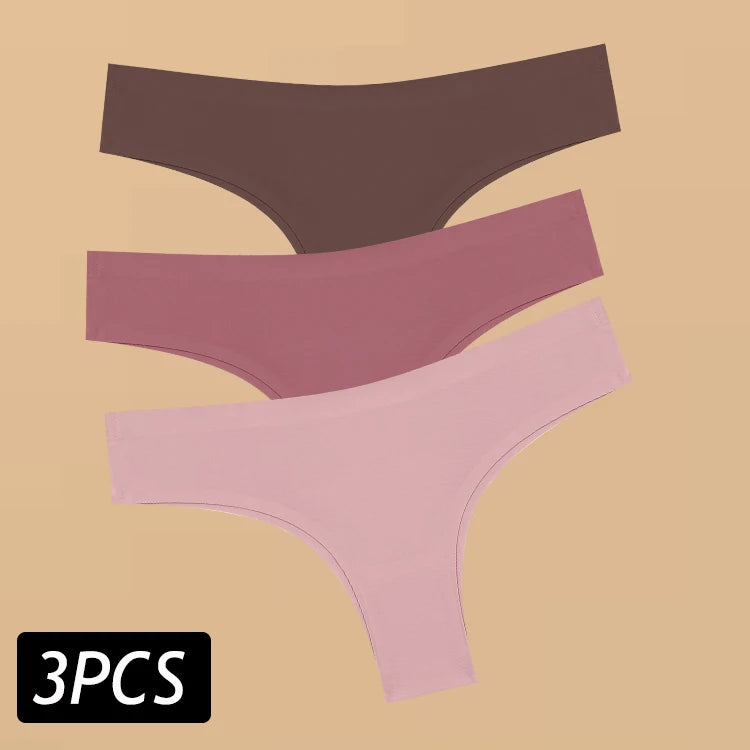 3 piezas ultrafinas sin costuras para mujer