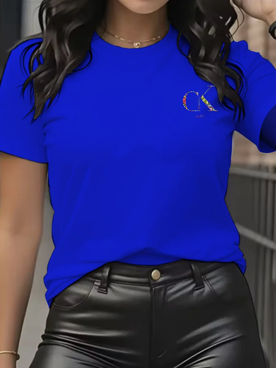 Remera manga corta de algodón CK