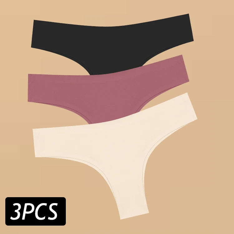 3 piezas ultrafinas sin costuras para mujer