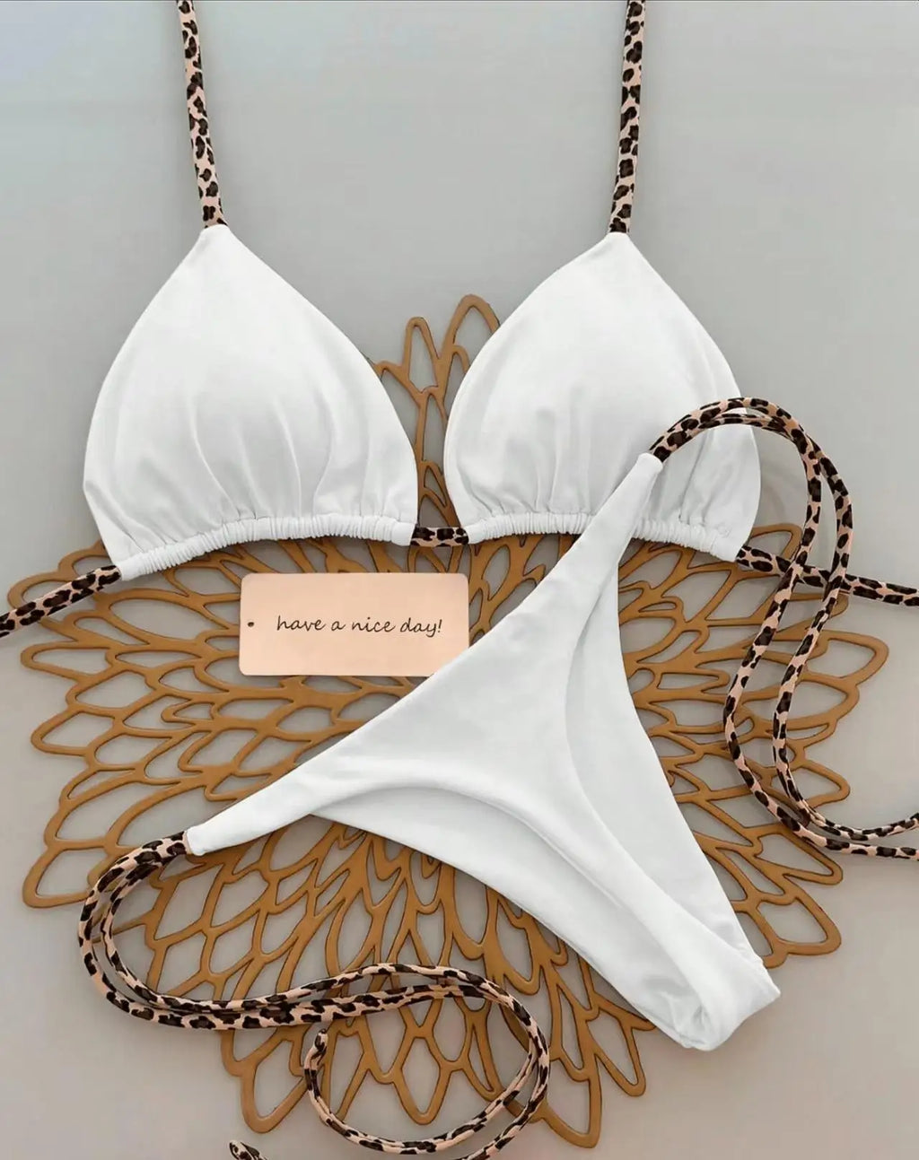 Bikini  Leopard Printed