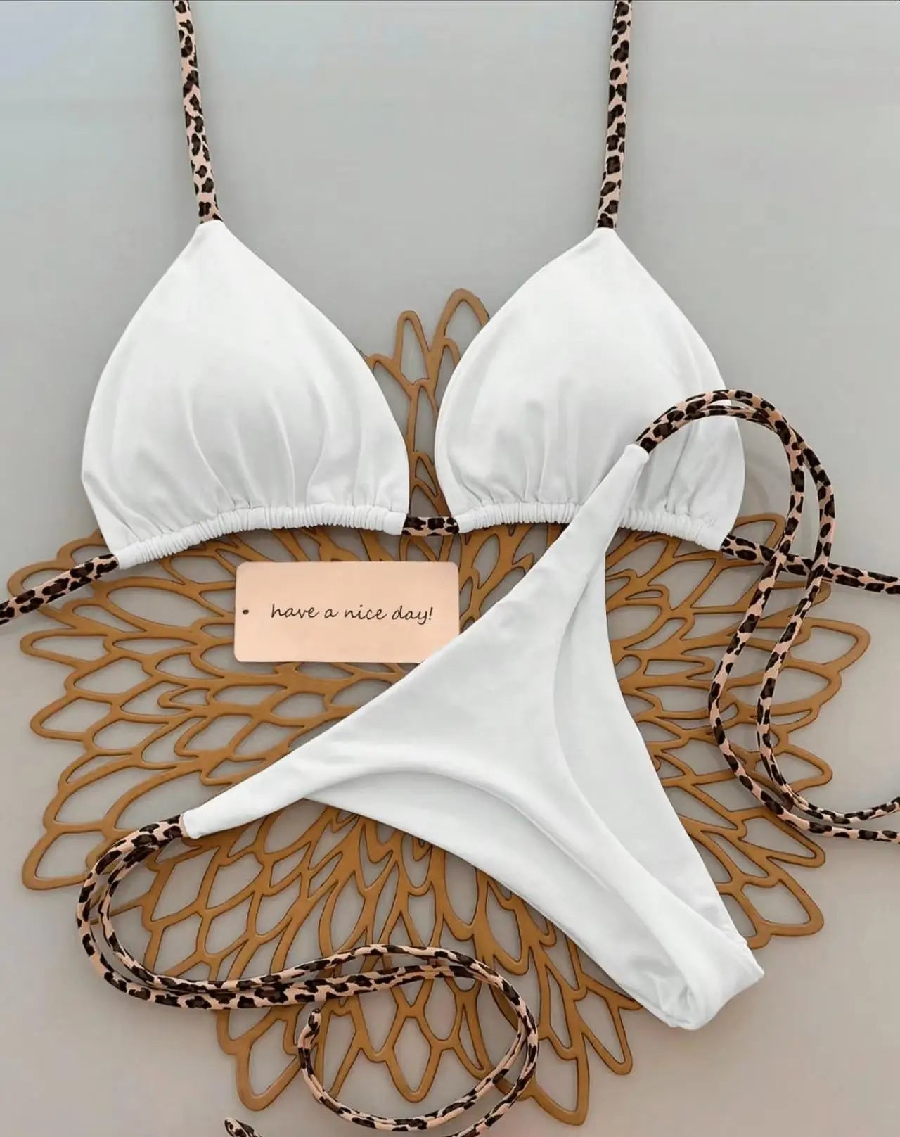 Bikini  Leopard Printed