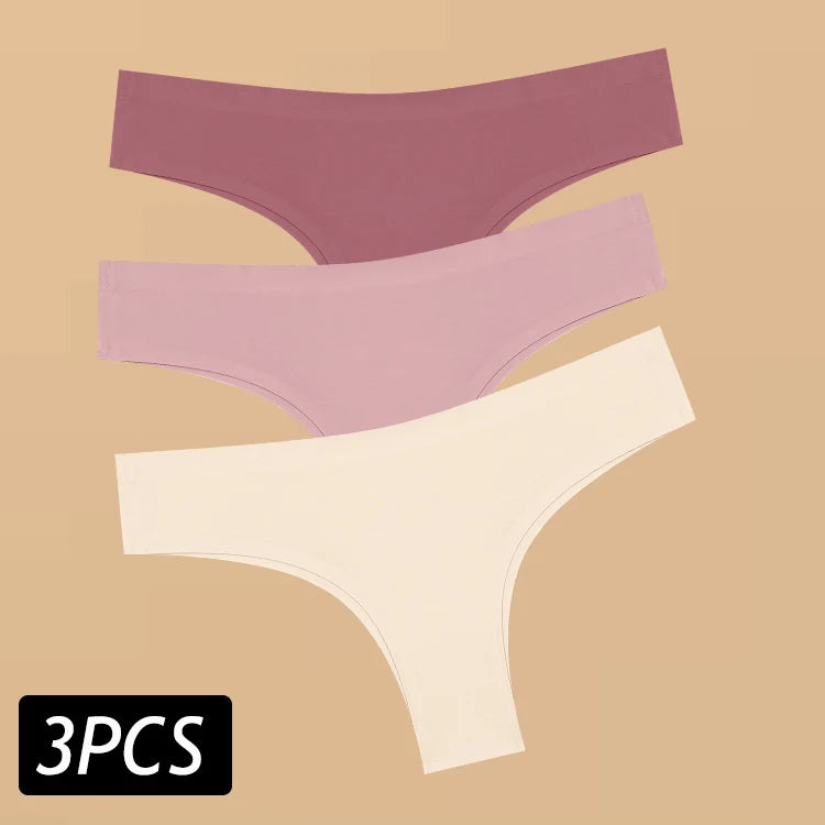 3 piezas ultrafinas sin costuras para mujer
