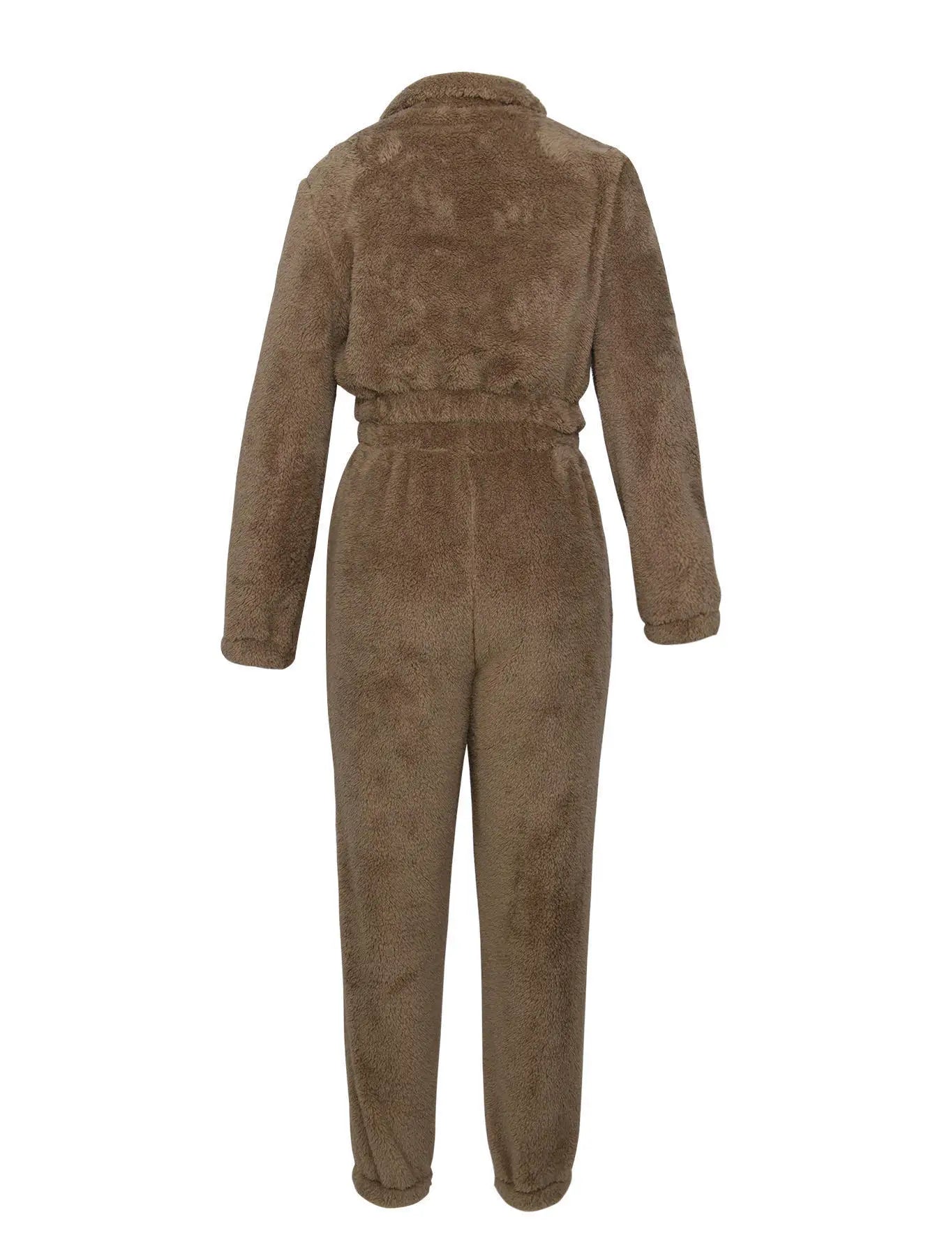 Conjunto de dos piezas de felpa de invierno