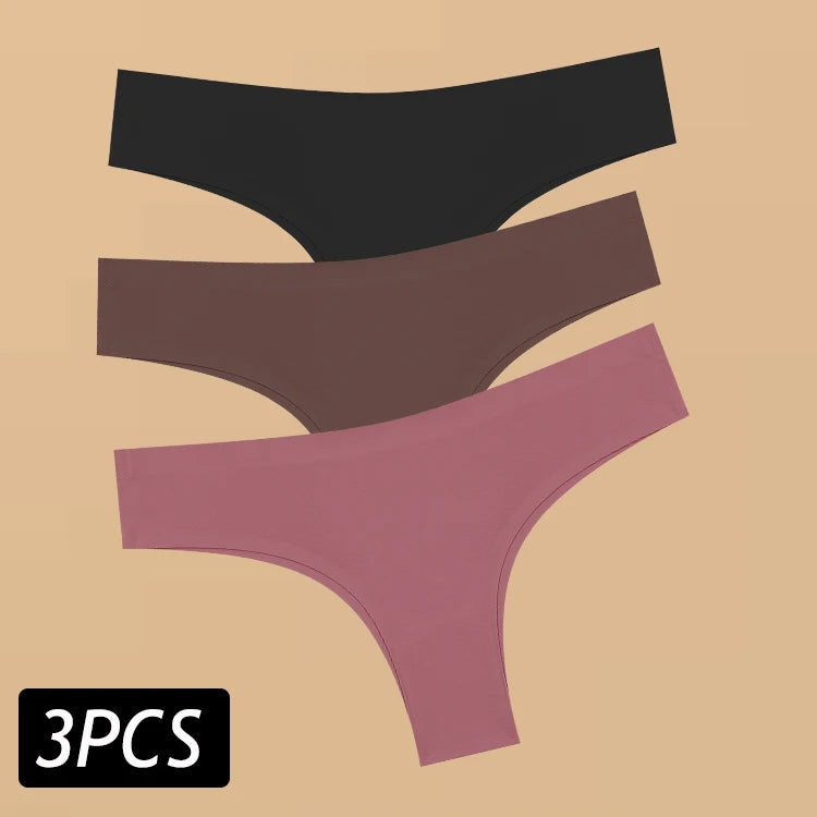 3 piezas ultrafinas sin costuras para mujer
