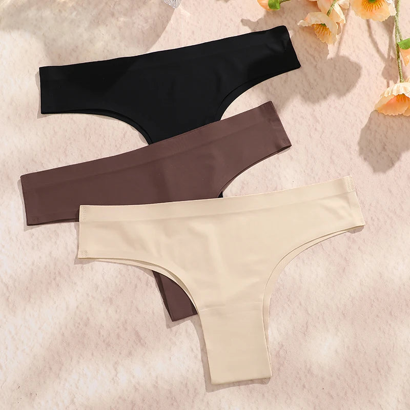 3 piezas ultrafinas sin costuras para mujer