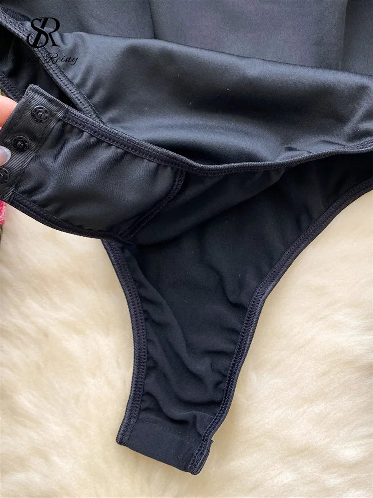 Body mangas transparentes