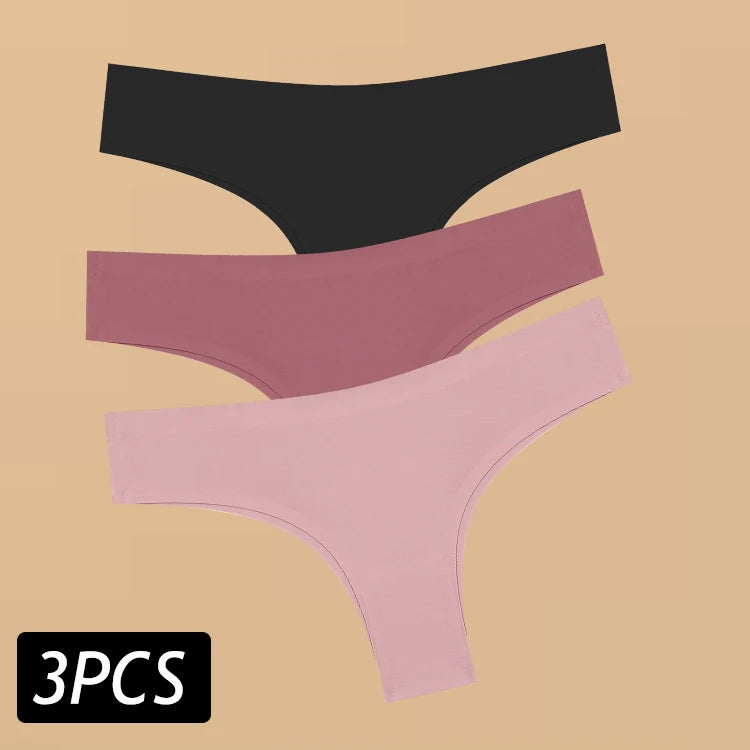 3 piezas ultrafinas sin costuras para mujer
