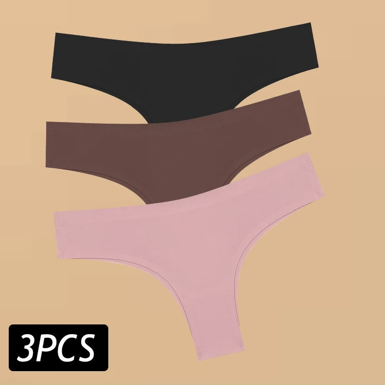 3 piezas ultrafinas sin costuras para mujer
