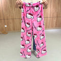 Sanrio Hello Kitty Pajamas Flannel Fashion